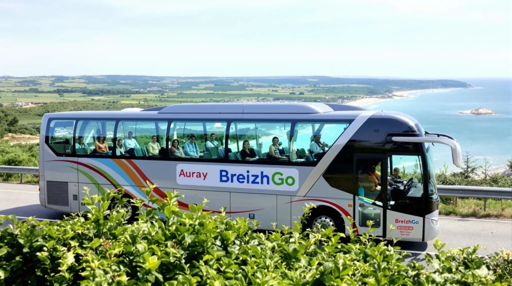 bus auray quiberon