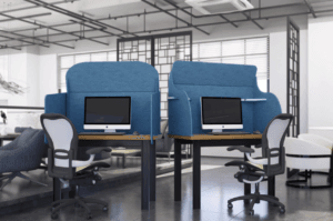 Diviseurs de bureau acoustiques pour un espace de travail productif
