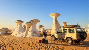 Explorer le désert blanc Égypte : un paysage hors du commun