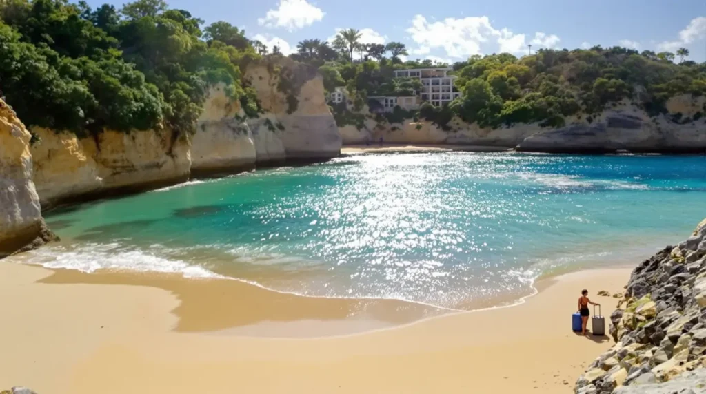 plage de petite anse