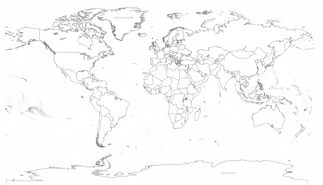 téléchargez et imprimez facilement votre carte du monde vierge grâce à notre guide pratique. astuces et conseils pour une utilisation optimale, parfaite pour l'éducation ou la décoration.