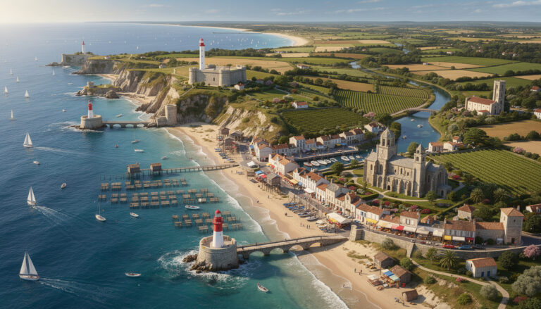 Carte touristique charente maritime : découvrez les immanquables en 2026