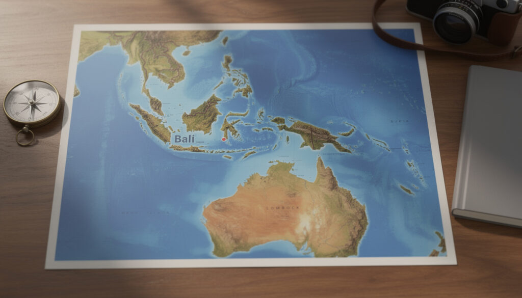 Découvrir bali sur la carte du monde : guide complet et actualisé