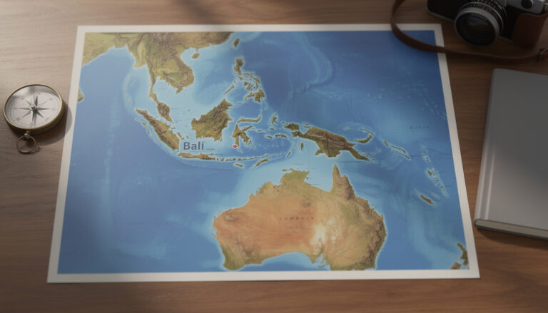 Découvrir bali sur la carte du monde : guide complet et actualisé