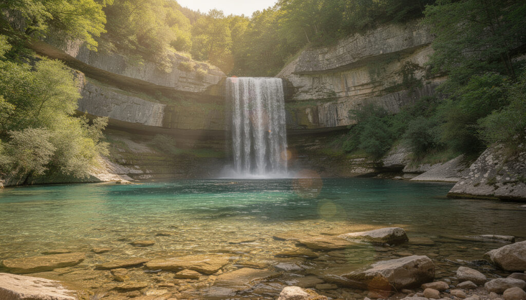Découvrir la cascade baignade du cirque de navacelle : un site naturel exceptionnel
