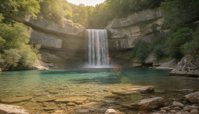 Découvrir la cascade baignade du cirque de navacelle : un site naturel exceptionnel
