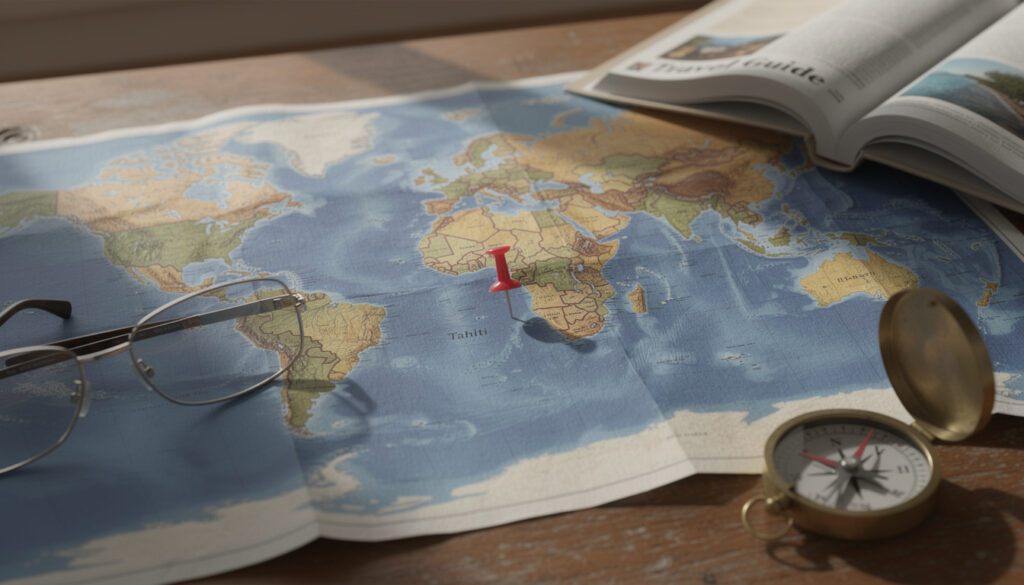 Situer Tahiti sur la carte du monde pour préparer son voyage